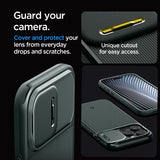 Spigen iPhone 15 Pro Deksel Optik Armor MagFit Abyss Green