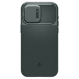 Spigen iPhone 15 Pro Deksel Optik Armor MagFit Abyss Green