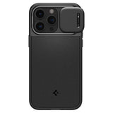 Spigen iPhone 15 Pro Deksel Optik Armor MagFit Svart