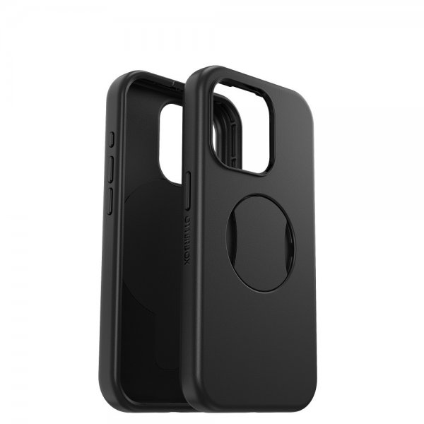 Otterbox iPhone 15 Pro Deksel OtterGrip Symmetry MagSafe Svart