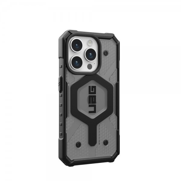 Urban Armor Gear (UAG) iPhone 15 Pro Deksel Pathfinder MagSafe Ash