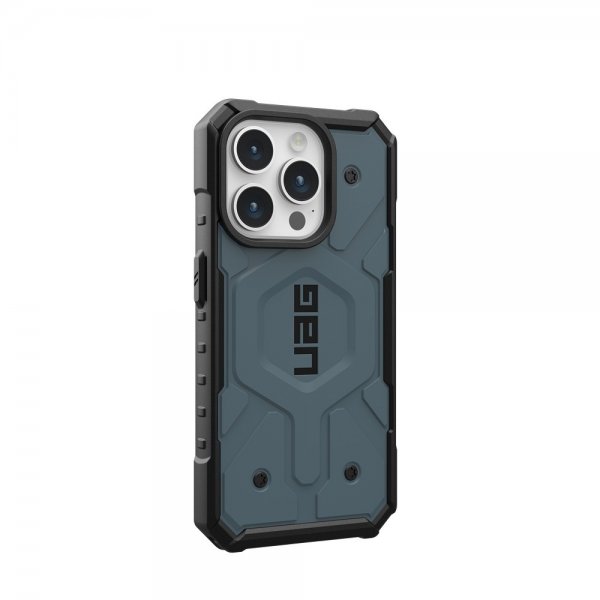 Urban Armor Gear (UAG) iPhone 15 Pro Deksel Pathfinder MagSafe Cloud Blue