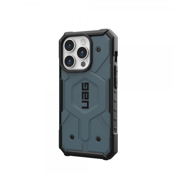 Urban Armor Gear (UAG) iPhone 15 Pro Deksel Pathfinder MagSafe Cloud Blue