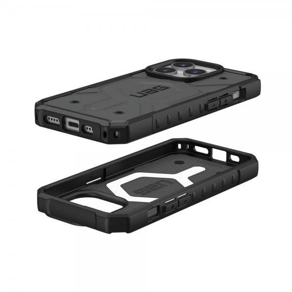 Urban Armor Gear (UAG) iPhone 15 Pro Deksel Pathfinder MagSafe Sølv