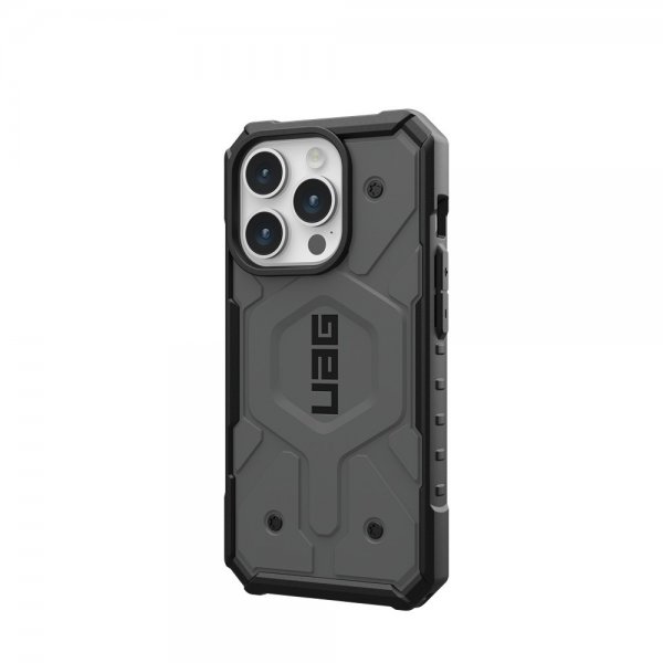 Urban Armor Gear (UAG) iPhone 15 Pro Deksel Pathfinder MagSafe Sølv