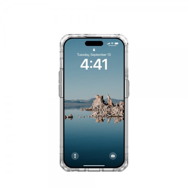 Urban Armor Gear (UAG) iPhone 15 Pro Deksel Plyo MagSafe Ice Rose Gold