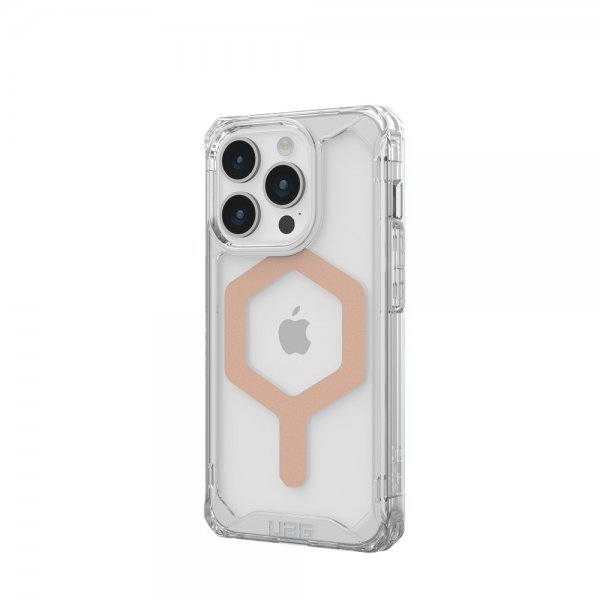 Urban Armor Gear (UAG) iPhone 15 Pro Deksel Plyo MagSafe Ice Rose Gold