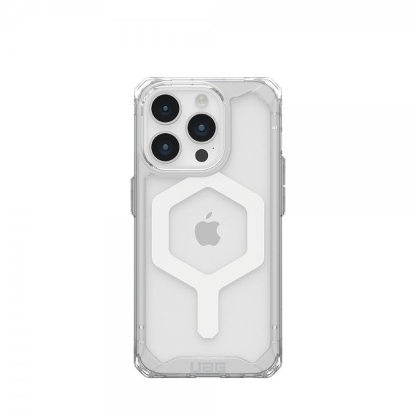 Urban Armor Gear (UAG) iPhone 15 Pro Deksel Plyo MagSafe Ice Hvit