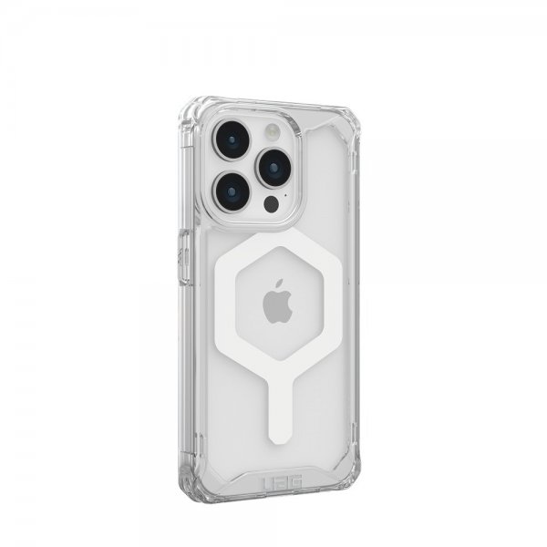 Urban Armor Gear (UAG) iPhone 15 Pro Deksel Plyo MagSafe Ice Hvit