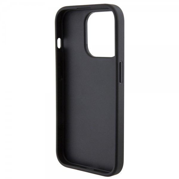 Karl Lagerfeld iPhone 15 Pro Deksel Quilted K Pattern Svart