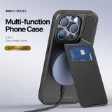 Dux Ducis iPhone 15 Pro Deksel Rafi II Series MagSafe Svart