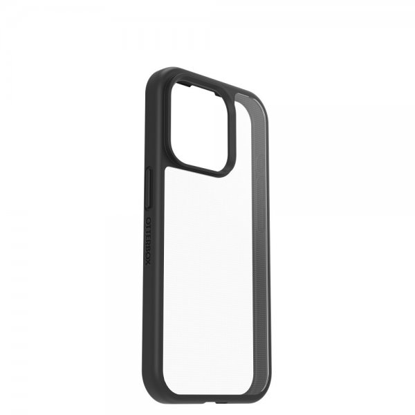 Otterbox iPhone 15 Pro Deksel React Black Crystal