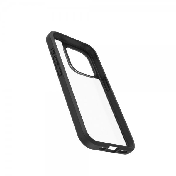 Otterbox iPhone 15 Pro Deksel React Black Crystal