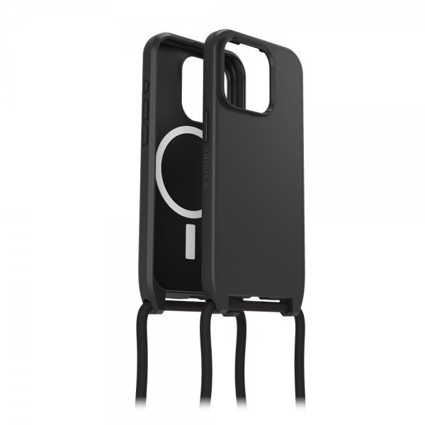 Otterbox iPhone 15 Pro Deksel React Necklace MagSafe Svart