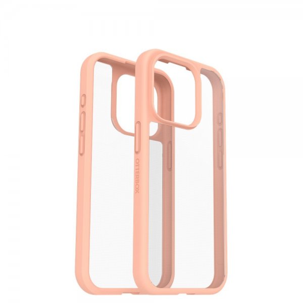 Otterbox iPhone 15 Pro Deksel React Peach Perfect
