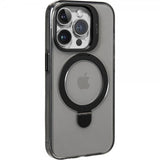 LAUT iPhone 15 Pro Deksel REVIVE PROP MagSafe Black Crystal