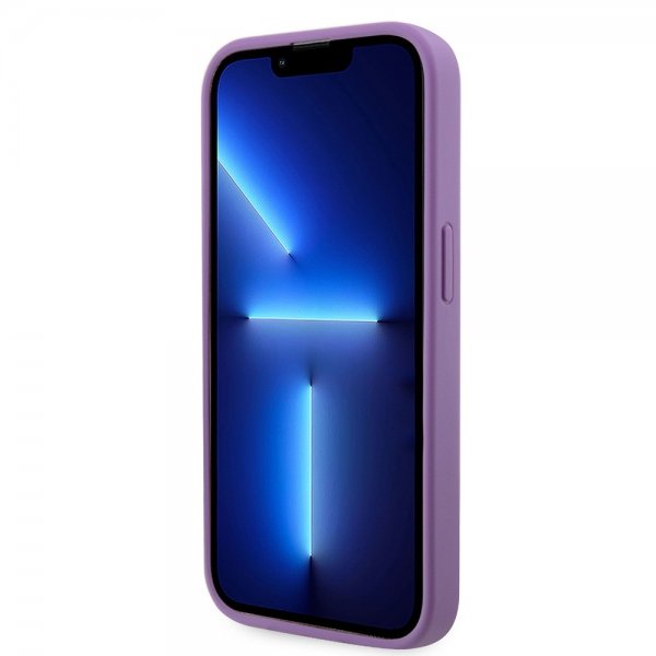 Guess iPhone 15 Pro Deksel Rhinestone Lilla
