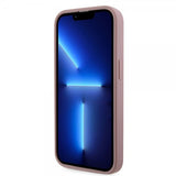 Guess iPhone 15 Pro Deksel Rhinestone Rosa