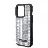 Karl Lagerfeld iPhone 15 Pro Deksel Rhinestone Sølv