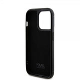 Karl Lagerfeld iPhone 15 Pro Deksel Rhinestone Sølv