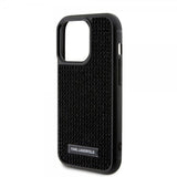 Karl Lagerfeld iPhone 15 Pro Deksel Rhinestone Svart