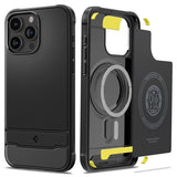 Spigen iPhone 15 Pro Deksel Rugged Armor MagFit Matte Black