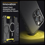 Spigen iPhone 15 Pro Deksel Rugged Armor MagFit Matte Black