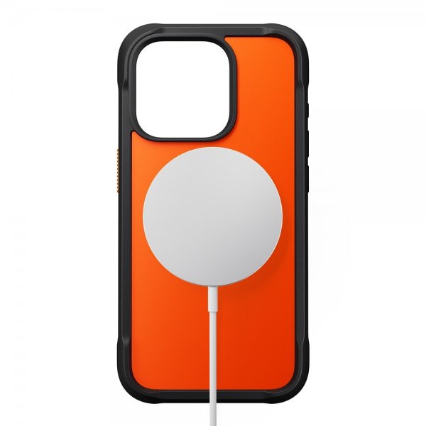 Nomad iPhone 15 Pro Deksel Rugged Case Ultra Orange