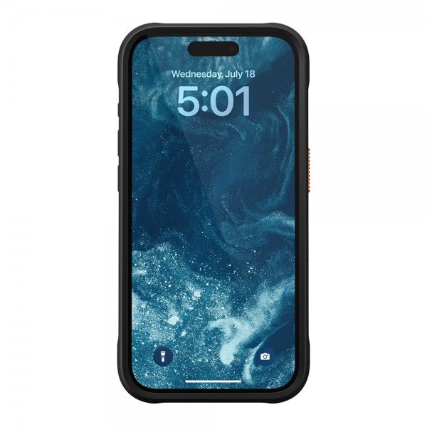 Nomad iPhone 15 Pro Deksel Rugged Case Ultra Orange