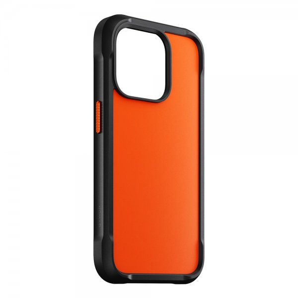 Nomad iPhone 15 Pro Deksel Rugged Case Ultra Orange