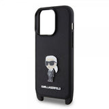 Karl Lagerfeld iPhone 15 Pro Deksel Saffiano Crossbody Svart