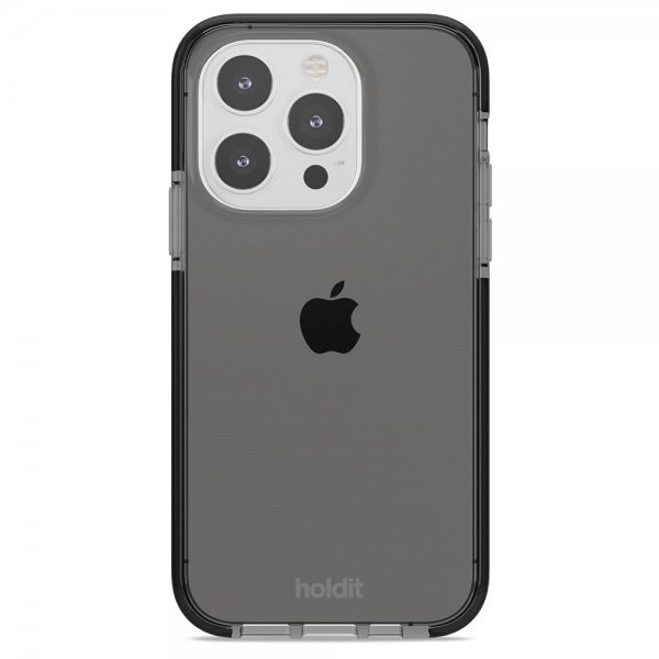 holdit iPhone 15 Pro Deksel Seethru Svart