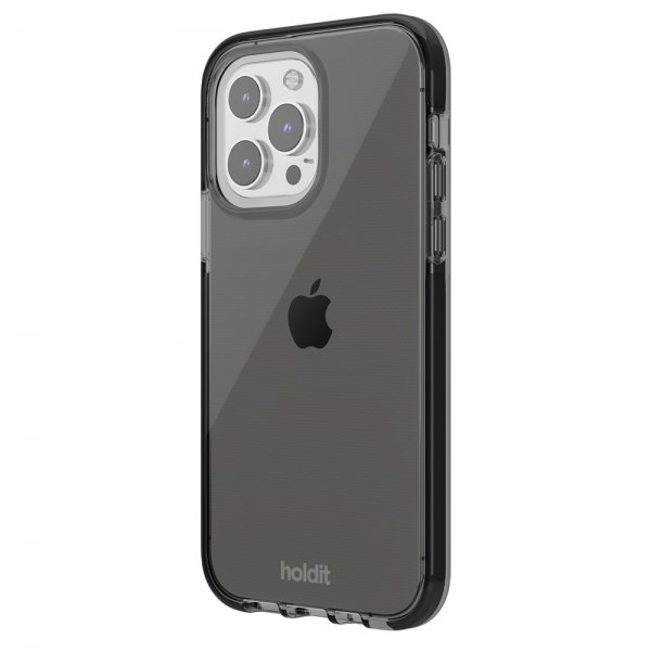 holdit iPhone 15 Pro Deksel Seethru Svart