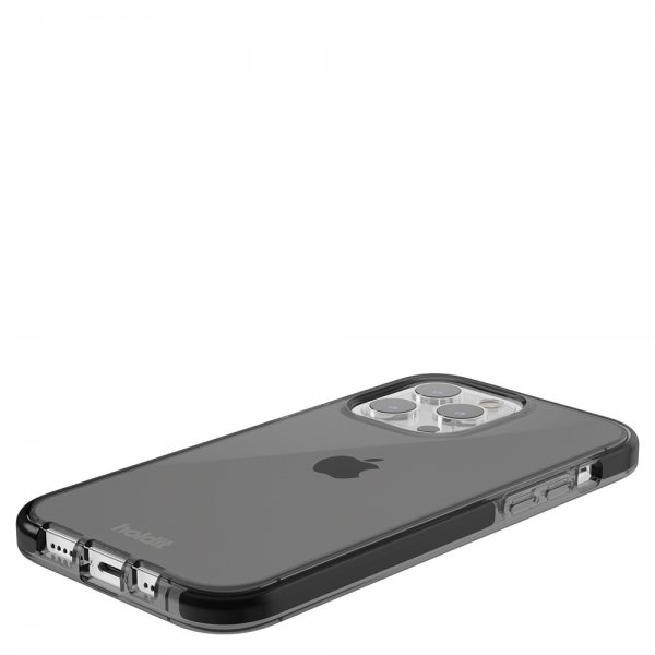 holdit iPhone 15 Pro Deksel Seethru Svart
