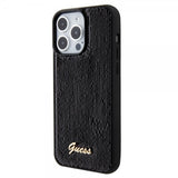 Guess iPhone 15 Pro Deksel Sequin Svart