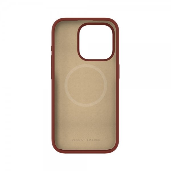 Ideal of Sweden iPhone 15 Pro Deksel Silicone Case MagSafe Dark Amber