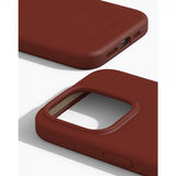 Ideal of Sweden iPhone 15 Pro Deksel Silicone Case MagSafe Dark Amber