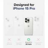 Ringke iPhone 15 Pro Deksel Silicone Magnetic Deep Blue