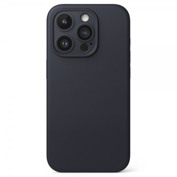 Ringke iPhone 15 Pro Deksel Silicone Magnetic Deep Blue