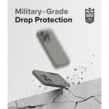 Ringke iPhone 15 Pro Deksel Silicone Magnetic Grå