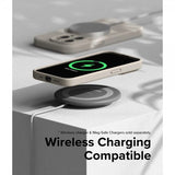 Ringke iPhone 15 Pro Deksel Silicone Magnetic Stone