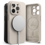 Ringke iPhone 15 Pro Deksel Silicone Magnetic Stone