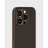holdit iPhone 15 Pro Deksel Silikon Chocolate