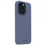 holdit iPhone 15 Pro Deksel Silikon Pacific Blue