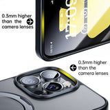 Baseus iPhone 15 Pro Deksel Smart Ring Series MagSafe Svart