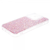Nordic Covers iPhone 15 Pro Deksel Sparkle Series Blossom Pink