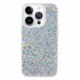 Nordic Covers iPhone 15 Pro Deksel Sparkle Series Stardust Silver
