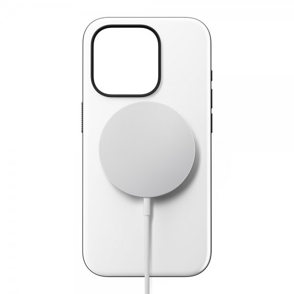 Nomad iPhone 15 Pro Deksel Sport Case Hvit