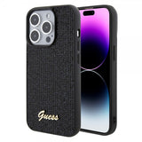 Guess iPhone 15 Pro Deksel Square Mirror Svart