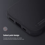 Nillkin iPhone 15 Pro Deksel Super Frosted Shield Pro Blå